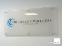 Friisberg plque sign