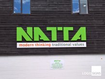 Natta 3D signage