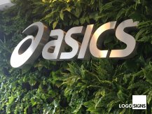 asics logo sign