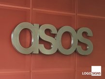 asos 3d logo sign